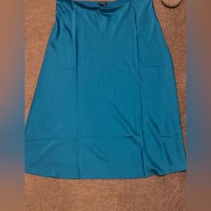 New with Tags, NWT, J. Crew XL long shirt, light blue, tall Gwyneth slip, polyes